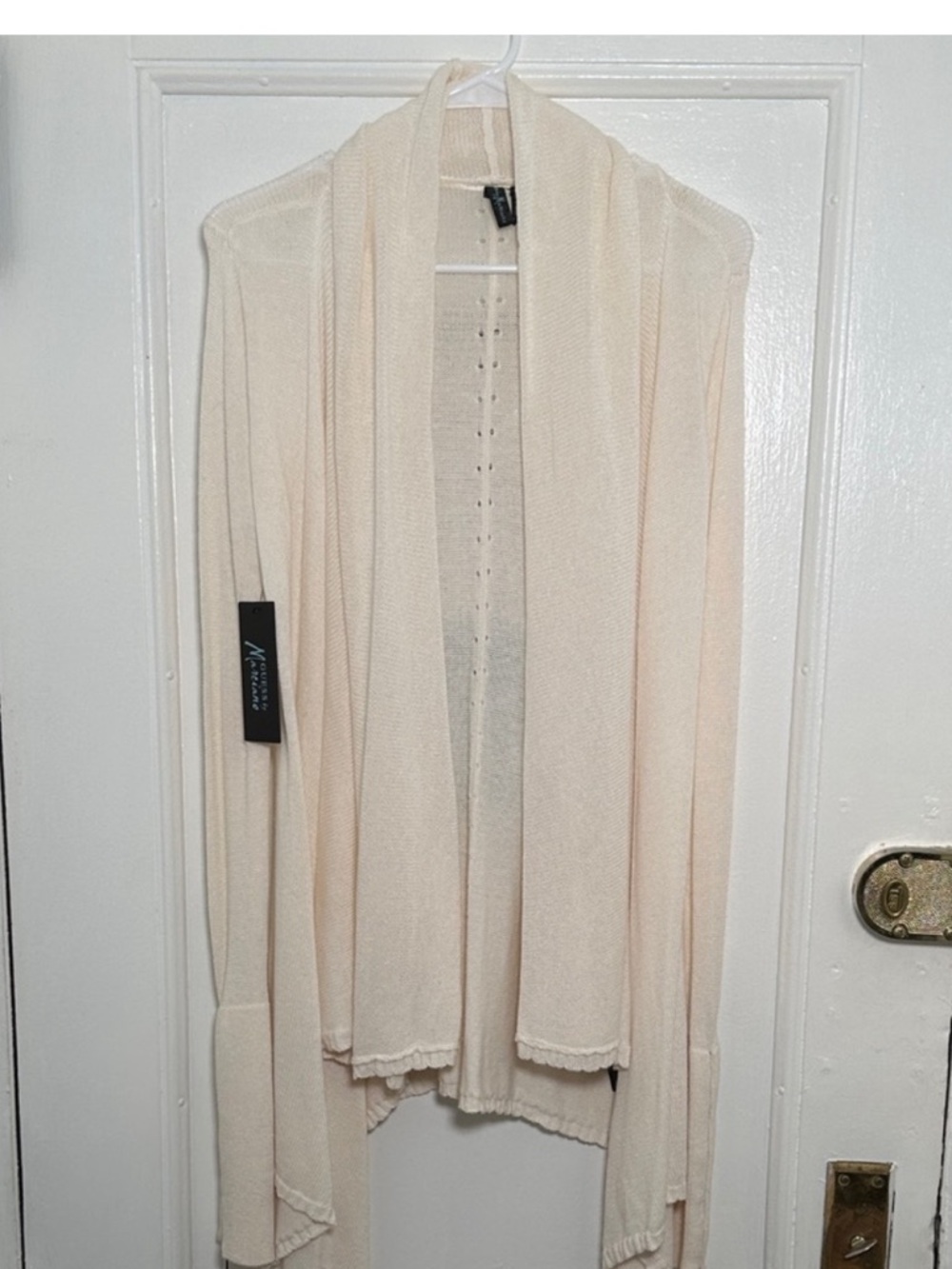 Guess by Marciano Open-Front Shawl Collar Cardigan NWT